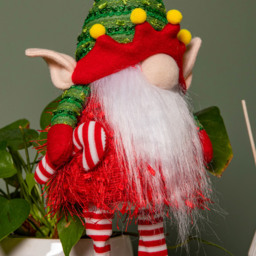 Samuel Alexander Light up Standing Christmas Elf Gonk with Warm White LEDs - Size: 46 x 16 x 16cm - Multi - Wilko - thumbnail 7