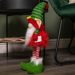 Samuel Alexander Light up Standing Christmas Elf Gonk with Warm White LEDs - Size: 46 x 16 x 16cm - Multi - Wilko - thumbnail 3