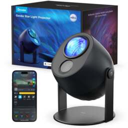 Govee Dual RGBW LED Smart Aurora Star Light Projector - Size: 27 x 20.5 x 19.5cm - Multi - Wilko - thumbnail 4