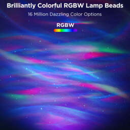Govee Dual RGBW LED Smart Aurora Star Light Projector - Size: 27 x 20.5 x 19.5cm - Multi - Wilko - thumbnail 5