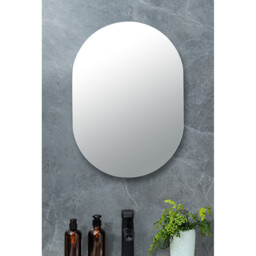 Atlanta Bathroom Mirror - Oval - Size: 70 x 50mm - Wilko - thumbnail 4
