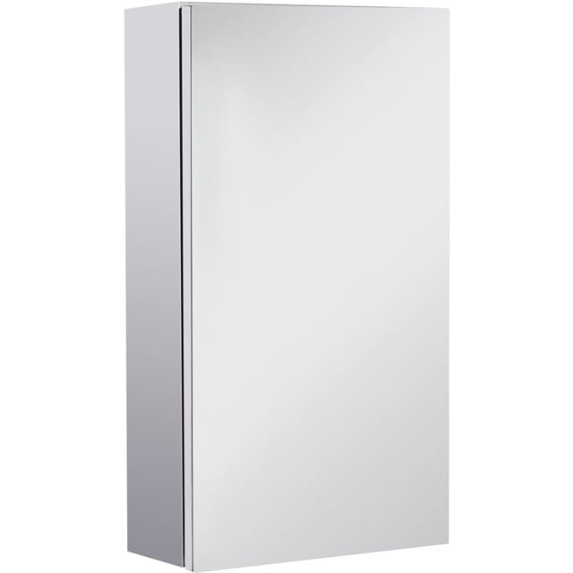 Portland Silver Wall-Mounted Mirror - Size: 55 x 30cm - Wilko - image 1