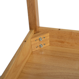 Bigjigs Toys Plain Wooden Table - Size: 61 x 61 x 51cm - Wilko - thumbnail 6