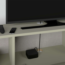 Decortie Francy Ash Green TV Stand with Storage Cabinet - Wilko - thumbnail 4