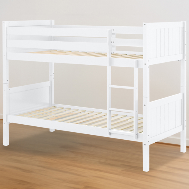 Julian Bowen Bella Surf White Bunk Bed - Size: Single - Wilko - image 1