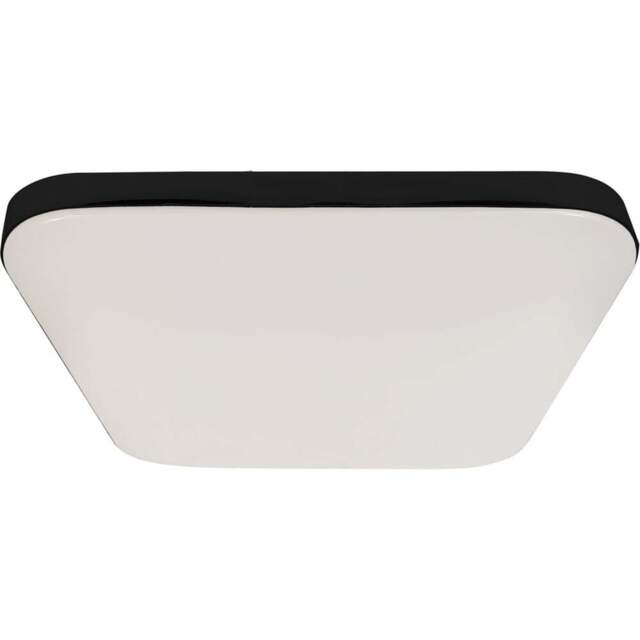 Milagro Nemo Pir Black and White Ceiling Lamp 230V - Size: 33 x 33 x 7cm - Wilko - image 1