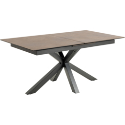 Florence Heaven Ceramic 8 Seater Extendable Dining Table Rusty Brown - Furniture To Go - Wilko - thumbnail 3