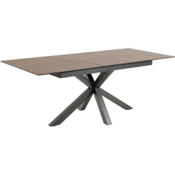 Florence Heaven Ceramic 8 Seater Extendable Dining Table Rusty Brown - Furniture To Go - Wilko - thumbnail 5