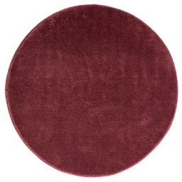 Desire Rugs Comfy Red Anti Slip Felt Backing Round Rug 100cm - Size: 100 x 100cm - Wilko - thumbnail 1
