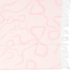 Betsy Bow Woven Throw Pink - Divante - Wilko - thumbnail 6