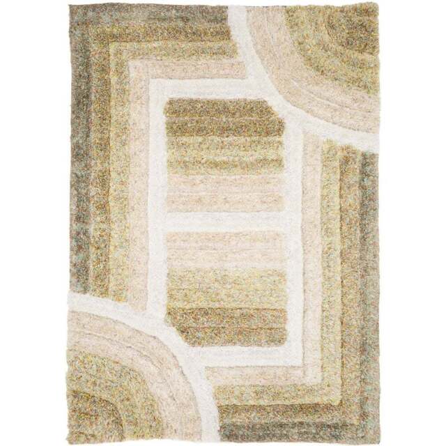 DS Living Trellis Brown Ultra Plush Rug 160 x 230cm - Wilko - image 1