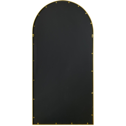 MirrorOutlet The Arcus Gold Framed Arched Garden Wall Mirror 160 x 80cm - Size: 160 x 80 x 3cm - Wilko - thumbnail 5