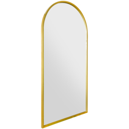 MirrorOutlet The Arcus Gold Framed Arched Garden Wall Mirror 160 x 80cm - Size: 160 x 80 x 3cm - Wilko - thumbnail 4