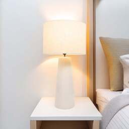 Kendry Table Lamp Beige - Wilko - thumbnail 3