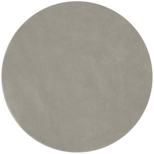 tectake Zonelle Sand Short Pile Ultra Soft Rug 120 x 120cm - Size: 80 x 80 x 84cm - Grey - Wilko - image 1