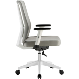 TTAP Oxford Grey Mesh Swivel Office Chair - Size: 105 x 60 x 60cm - Wilko - thumbnail 6