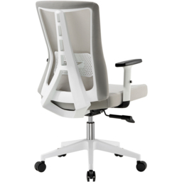 TTAP Oxford Grey Mesh Swivel Office Chair - Size: 105 x 60 x 60cm - Wilko - thumbnail 4