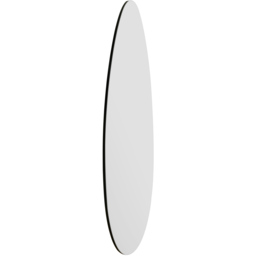 The Tear Drop Frameless Wall Mirror 120 x 45cm - Black - MirrorOutlet - Wilko - thumbnail 4