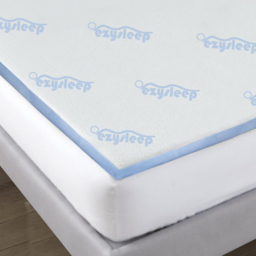 Ezysleep Double Air Flow Mattress Topper 2 inch - White - Wilko - thumbnail 4