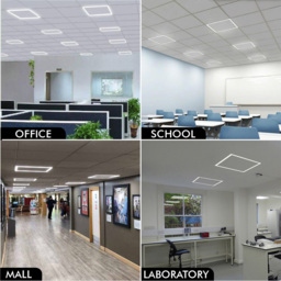 ENER-J 40W 6000K 4000 Lumens LED Borderline Panel Light 6 Pack - Size: 62.5 x 2 x 2cm - White - Wilko - thumbnail 7