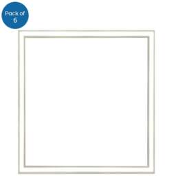 ENER-J 40W 6000K 4000 Lumens LED Borderline Panel Light 6 Pack - Size: 62.5 x 2 x 2cm - White - Wilko - thumbnail 1