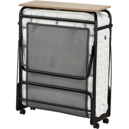 Jay-Be Supreme Single Automatic Folding Bed with Micro e-Pocket Sprung Mattress - Black - Wilko - thumbnail 4