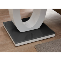 Furniturebox Lucia Black Side Table - Size: 50 x 50 x 50cm - Wilko - thumbnail 4