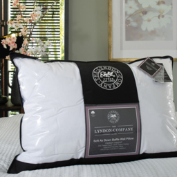 The Lyndon Company Soft as Down Baffle Wall Pillow - Size: Single - White - Wilko - thumbnail 3