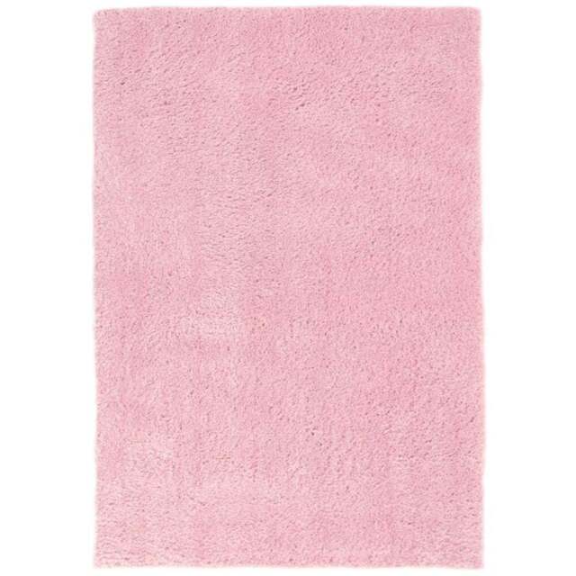 Homemaker Pink Snug Plain Shaggy Rug 120 x 170cm - Wilko - image 1