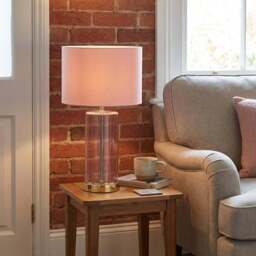 Niamh Table Lamp - Pink - Wilko - thumbnail 6