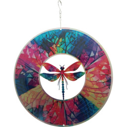 Dragonfly Wind Spinner - Ornate Collection - Wilko