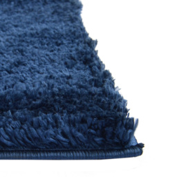 Homemaker Navy Snug Plain Shaggy Rug 160 x 230cm - Blue - Wilko - thumbnail 6