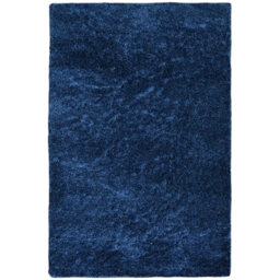 Homemaker Navy Snug Plain Shaggy Rug 160 x 230cm - Blue - Wilko