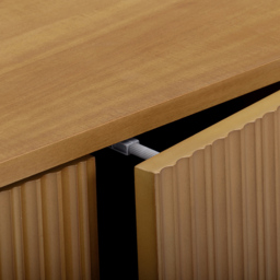 Teamson Home Tremolo 2 Door 3 Drawer Natural Sideboard - Size: 81.28 x 139.7 x 45.72cm - Wilko - thumbnail 7