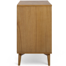 Teamson Home Tremolo 2 Door 3 Drawer Natural Sideboard - Size: 81.28 x 139.7 x 45.72cm - Wilko - thumbnail 5