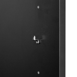tectake Lexi 5 Shelf Black Bookshelf - Size: 190 x 30 x 60cm - Wilko - thumbnail 7