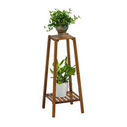 Vintage Plant Stand Natural Multi-Tiered - Size: 75 x 32 x 32cm - Brown - Living and Home - Wilko - thumbnail 4