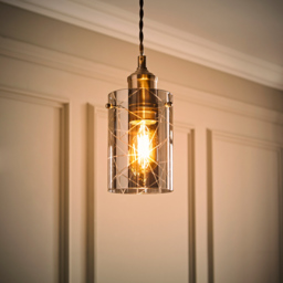 ValueLights Elsie Smoked Glass Small Shade - Size: 15 x 10 x 10cm - Grey - Wilko - thumbnail 7