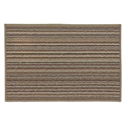 JVL Arona Beige Indoor Machine Washable Doormat 40 x 60cm - JVL Homewares - Wilko