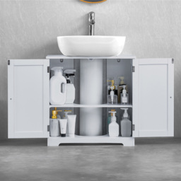Bath Vida Priano 2 Door Sink Cabinet - Size: 60 x 60 x 30cm - Wilko - thumbnail 5