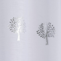 White Birch Voile Curtain Panel 183 x 140cm - Size: W 183 x D 140cm - Wilko - thumbnail 4