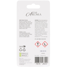 True Aroma Hanging Jar Air Freshener Eucalyptus and Sea Salt - Wilko - thumbnail 3