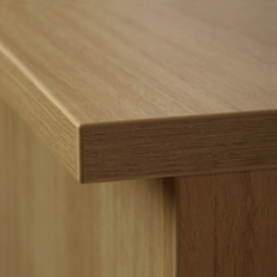 R White Cabinets 4 Drawer Brown Storage Unit - Size: 72.8 x 47.9 x 54cm - Wilko - thumbnail 4