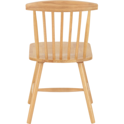 Seconique Emery Set of 2 Natural Oak Effect Dining Chair - Wilko - thumbnail 6