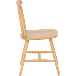 Seconique Emery Set of 2 Natural Oak Effect Dining Chair - Wilko - thumbnail 5