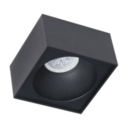 Milagro Bali Square Black Spot Light 230V - Size: 9 x 9 x 4 cm - Wilko - thumbnail 4