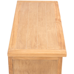 Lucca 4 Drawer Antique Wax Finish Chest of Drawers with Brass Knobs - Wood - Wilko - thumbnail 7
