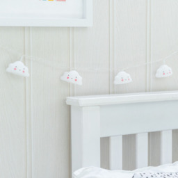 ValueLights 10 Warm White LED Cloud Fairy String Lights - Size: 138 x 5.5 x 3.5cm - Wilko - thumbnail 5