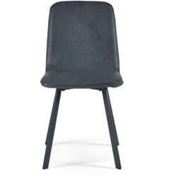 Julian Bowen Goya Set of 2 Antique Black Dining Chair - Wilko - thumbnail 5
