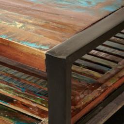 Baumhaus Urban Chic Square Coffee Table - Multi - Wilko - thumbnail 4